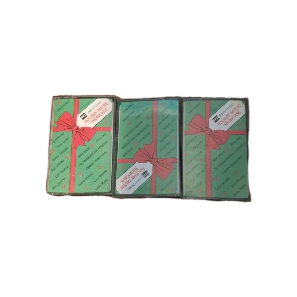 Vintage Happy Holiday Christmas Songs Cassette Music Tape Various Artists 1980